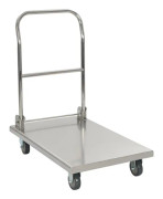 Medina Rullvagn 82x53x86 cm rostfritt stål silver