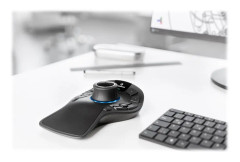 3Dconnexion SpaceMouse Pro Wireless - 3D-mus - 15 knappar - trådlös - 2.4 GHz - trådlös USB-mottagare