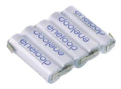 Panasonic eneloop F1x5 Akkupack Batteripack 5x R6 (AA) Z-loddefane NiMH 6 V 1900 mAh