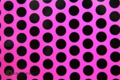 Oracover 45-014-071-002 Klæbefilm Orastick Fun 1 (L x B) 2 m x 60 cm Neonpink-sort (fluorescerende)