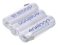 Panasonic eneloop serie F1x3 Batteripaket 3x R6 (AA) Z-loddefane NiMH 3.6 V 1900 mAh
