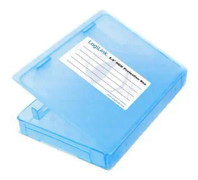 UA0131 - LogiLink 2.5" HDD Protection Box for 1 HDD - Skyddshölje till hårddisk - blå