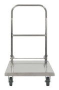 Rullvagn 82x53x86 cm rostfritt stål silver