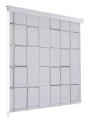 Rullgardin för dusch 80x240 cm fyrkant