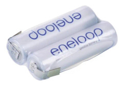Panasonic eneloop serie F1x2 Batteripack 2x R6 (AA) Z-loddefane NiMH 2.4 V 1900 mAh
