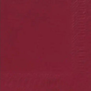Servett 3-Lager 33cm Röd 125/Fp