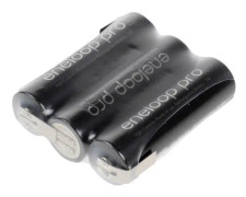 Panasonic eneloop Pro Reihe F1x3 Batteripack 3x R6 (AA) Z-lödfana NiMH 3.6 V 2450 mAh