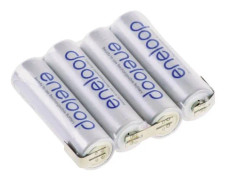 Panasonic eneloop serie F1x4 Batteripaket 4x R6 (AA) Z-loddefane NiMH 4.8 V 1900 mAh