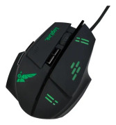  LogiLink Gaming - Mouse - Optic - 7 knappar - Svart