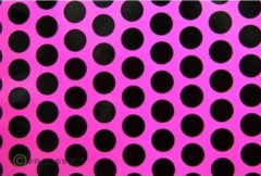 Oracover 45-014-071-010 Klæbefilm Orastick Fun 1 (L x B) 10 m x 60 cm Neonpink-sort (fluorescerende)