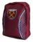 West Ham FC Official Football Swerve Ryggsäck/Ryggsäck