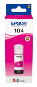 EPSON 104 ECOTANK MAGENTA INK BOTTLE 1 X 65MLMAGENTA