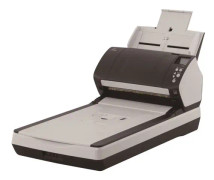 Fujitsu fi-7280 Flatbädds- och ADF-scanner 600 x 600 DPI A4 Svart, Vit