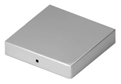 Jabo Platt Stolplock Galv 9,6x9,6 Galvad