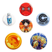 Dragon Ball Z, 6x Pins