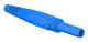 Stäubli XK-410, Rak, 1000 V, Blå, IEC EN 61010-031, 73,5 mm, 1,04 cm