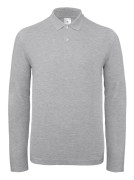 B&C ID.001 Polo med lång ärm för män