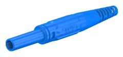 Stäubli XK-410, Rak, 1000 V, Blå, IEC EN 61010-031, 73,5 mm, 1,04 cm