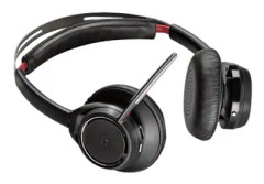 Poly Voyager Focus UC B825 - Headset - på örat - Bluetooth - trådlös - aktiv brusradering