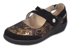 Boulevard Kvinnor/Damer E Fit Läder/Suede Skor