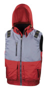 Result Work-Guard Mens X-Over ärmlös Gilet