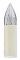 Konstsmide Small Candle, 15-16 Light Set, Transparent, Vit, E10, 3 W, 16 g