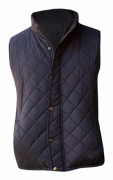 Front Row Diamond Quilt Gilet / Bodywarmer för män