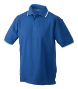 James and Nicholson Unisex Polo med tippning
