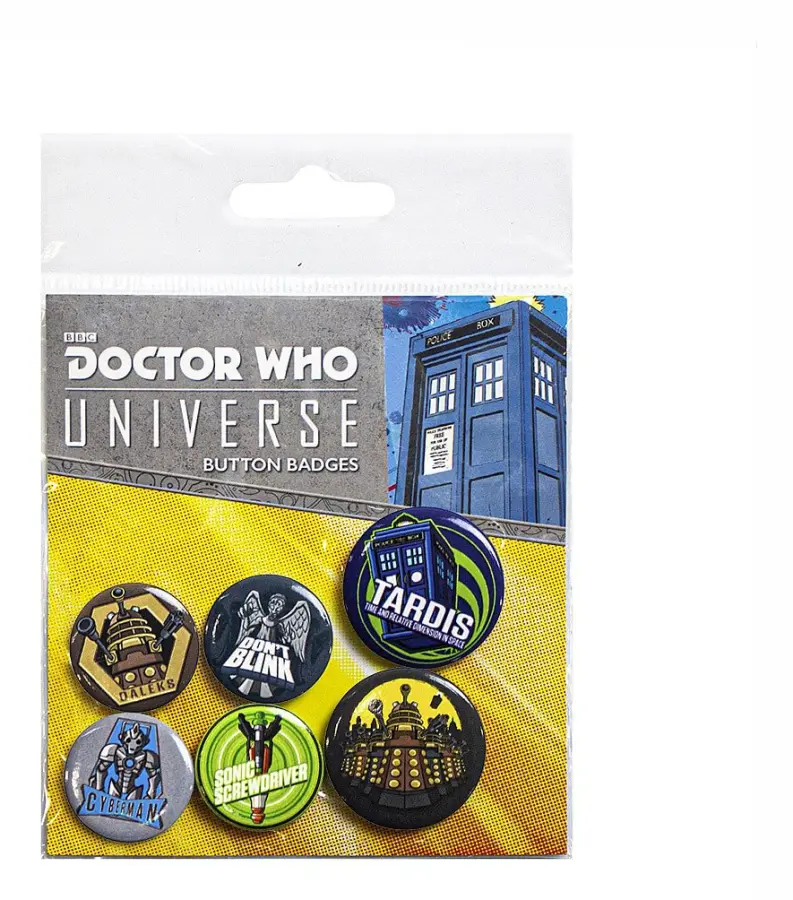 Doctor Who, 6x Pins