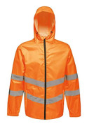 Regatta Unisex Hi Vis Pro Packaway reflekterande arbetsjacka