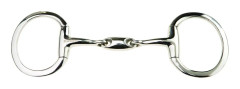 Korsteel Rostfritt stål Oval länk Eggbutt Snaffle Bit