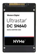 WD Ultrastar DC SN640 WUS4BB096D7P3E4 - SSD - krypterat - 960 GB - inbyggd - 2.5" - U.2 PCIe 3.1 x4 (NVMe) - 256 bitars AES - Self-Encrypting Drive (