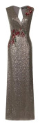 Little Mistress Kvinnor/Damer Mocha Sequin Maxiklänning