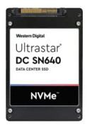WD Ultrastar DC SN640 WUS4BB038D7P3E4 - Solid state drive - krypterat - 3840 GB - inbyggd - 2.5" - U.2 PCIe 3.1 x4 (NVMe) - 256 bitars AES - Self-Enc