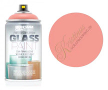 Montana Glass Paint - Coral Red - 250 ml