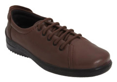 Mod Comfys Kvinnor/Damer 5 Eye Lace To Toe Softie läder fritidsskor