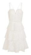 Girls On Film Kvinnor/Damer Starry Eyed Tiered Lace klänning