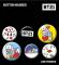 BT21 Set med knappmärken (6 st)