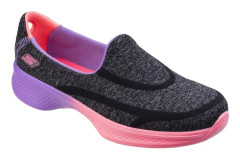 Skechers Barnflickor Go Walk 4 Awesome Ombres Slip On Skor