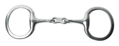 Korsteel Rostfritt stål French Link Eggbutt Snaffle Bit