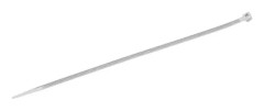 Monacor CT-200, Nylon, Vit, 1 huvuden, 20 cm, 3,2 mm, 100 styck