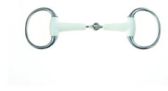 Korsteel Flexi Mouth Jointed Eggbutt Snaffle Bit