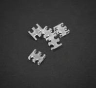 King Mod Service 4-Slot Cable Comb 3mm Small - Clear - Set of 5