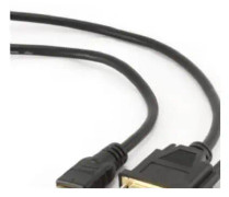 Gembird - Adapterkabel - DVI-D han till HDMI han - 7,5 m - sort