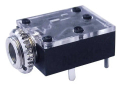 Cliff FT6320 Jackplugg 3,5 mm Anslutning, infälld horisontell Polantal: 3 Stereo Svart 1 st