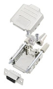 TRU COMPONENTS TCDPPK09MDMSK 7708880 D-SUB-skärningssats 180° Antal poler: 9 Lödhuvud 1 st