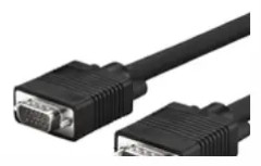 VivoLink Pro - VGA-kabel - HD-15 (VGA) (hane) till HD-15 (VGA) (hane) - 5 m - formpressad, tumskruvar