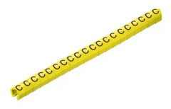 Weidmüller CLI O 20-3 GE/SW F MP Märkningsclip Tryck F Ytterdiameter-område 3 till 4 mm 0648101647