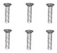 HSP Countersunk Self Tapping Screws 2.6 * 10 (HSP/86079)