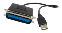 StarTech.com 3 m USB till parallell skrivaradapter - M/M